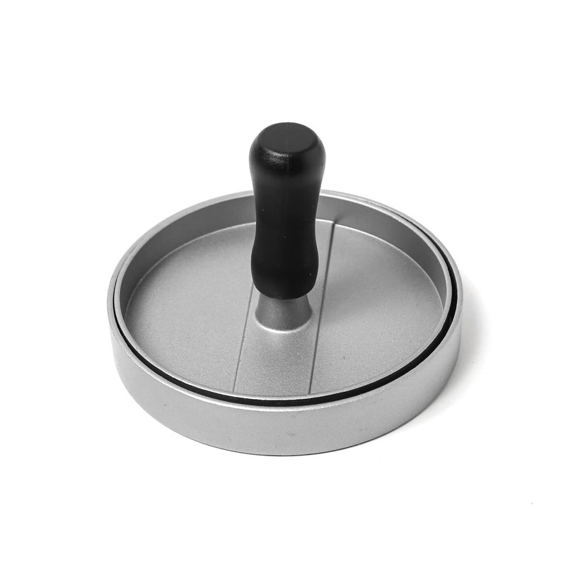 GORANDO Burger Press - Patty Press for Homemade Burgers (Aluminium)