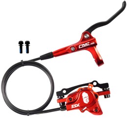 CNCLOL Mountain Bike Hydraulic Disc Brakes,MTB Hydraulic Brakes Front（Right） 800mm/Rear（Left） 1450mm For Bicycle hydraulic brake.