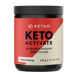 Ketao Keto Activate - Exogenous Ketones Peach Mango Flavour 225 Gram