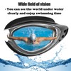 ESAVIA Nearsighted Swim Goggles -2.0D to -8.0D,Anti Fog Shortsighted Swimming