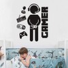 Game Controller Wall Decals, Gamer Wall Stickers for Boys Room