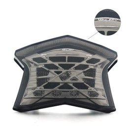 MFC PRO Integrated LED Tail Lights for 2017-2025 Kawasaki 650 Z650 Z900 ZH2 -Smoke Lens