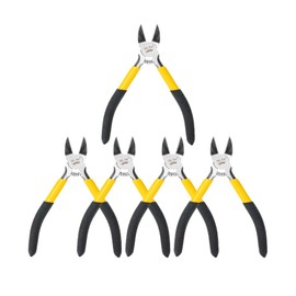 Mr. Pen- Wire Cutter, 5", 5 Pack, Wire Cutters, Flush Cutters, Side Cutters Pliers, Flush Cutter, Cutting Pliers, Flush Cut Pliers, Small Wire Cutters, Floral Wire Cutter, Diagonal Wire Cutters