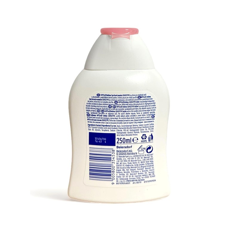 Nivea Intimo Sensitive Intimate Wash Lotion 250 ml / 8.3
