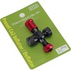 R250 Preset Type CO2 Inflator, Black/Red, Includes Air Pressure Gauge,