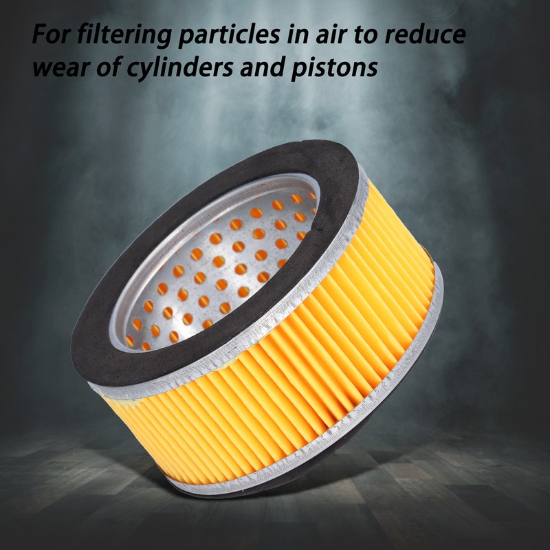 5Pcs Piston Air Compressor Filter Inner Element Inside Silencer Equipment