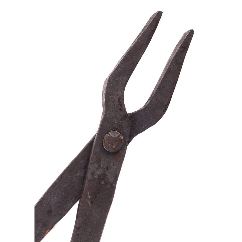 Battle-Merchant Forging Pliers Hand Forged Steel | Flat Nose Pliers