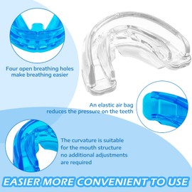 Anti Snoring Devices-Snoring Mouthpeice Aids for Men | 2PCS Soft Snore Stopper | Ready to Use | Effective Stop Snoring for Women,Anti Snore Mouth Guard Bring Quite Night and Sleep