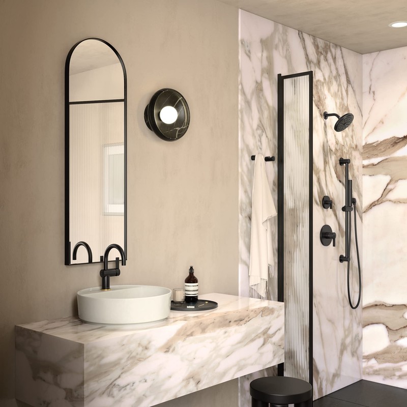 Moen A701BL Handheld Shower Mounting Bracket for Shower Arm, Matte