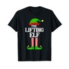 Lifting Elf Family Matching Group Funny Christmas T-Shirt