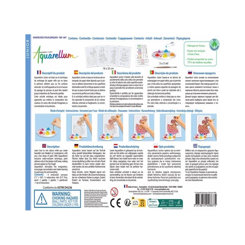 Creation VD – 667 – Creative Leisure – Aquarellum Junior