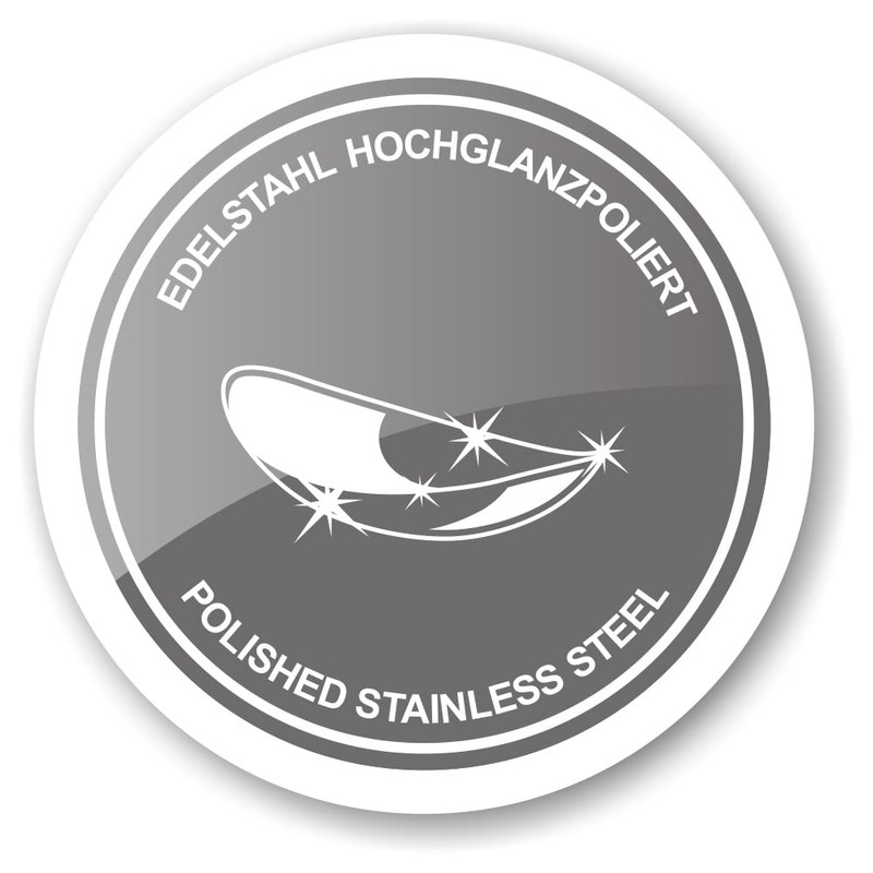 EDZARD Luma Tripple Bowl Diameter 18.5 cm Stainless Steel Serving