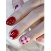 [Janef] Berry Berry StrawberryHandmade Nail Tips - No selection /