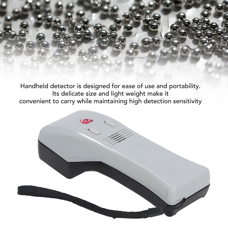 Handheld Needle Detector Magnetic Detective Vibration Sound Alarm High Accuracy