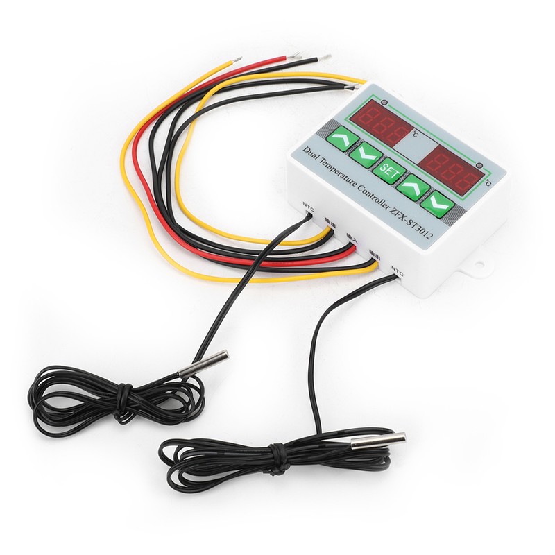 ZFX-ST3012 Intelligent Digital Temperature Controller Dual Display Electric Microcomputer Thermostat(24V