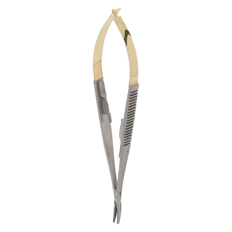 Castroviejo Needle Holder with Lock Stainless Steel Orthodontic Implant Dental