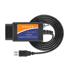 ELM327 with Switch 25k80, OBD2 USB Adapter Code Reader Vehicle Scanner Diagnostic Programmer Tool for Ford Mazda Windows
