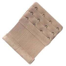 citystores® Nude 4-Hook Bra Extender | Adjustable Bra Strap Extension | Soft, Comfortable, and Elastic | Perfect for Maternity, Weight Changes, and Everyday Comfort