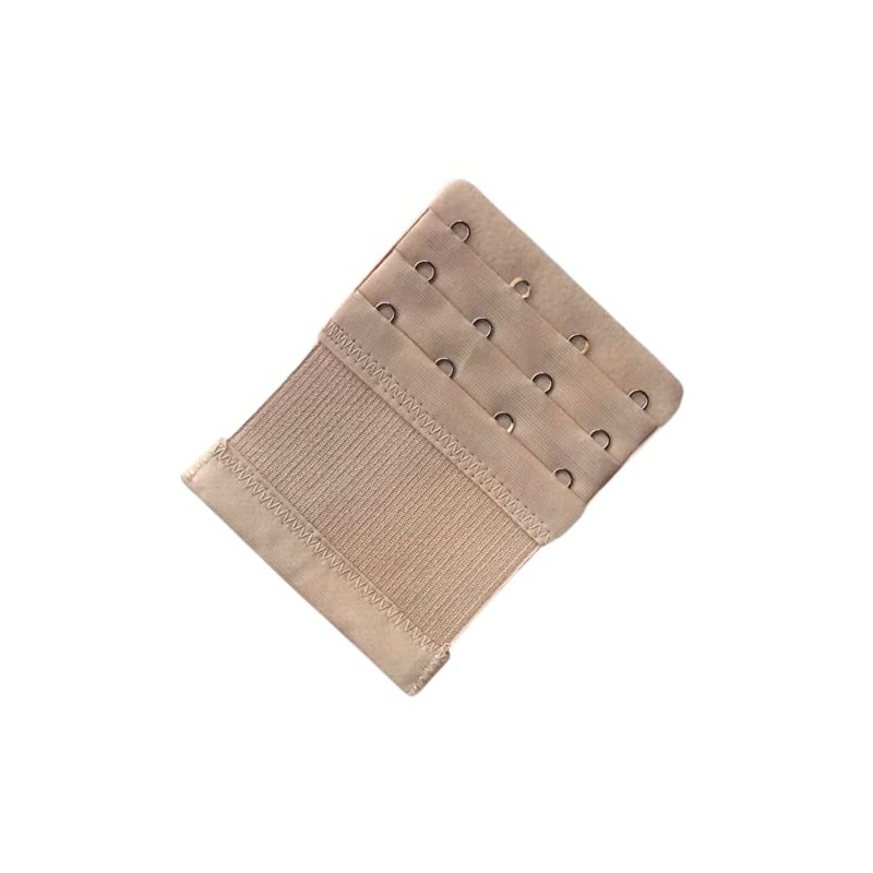 citystores® Nude 4-Hook Bra Extender | Adjustable Bra Strap Extension