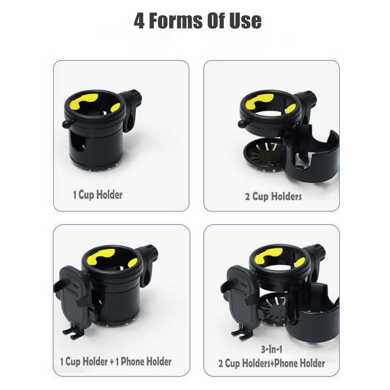GFERTRE Mobility Combo Pack 3 in 1, Hook, Phone and