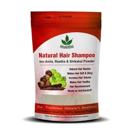 Havintha Natural Hair Shampoo With Amla Reetha Shikakai Powder (227g) And Natural Hair Conditioner (222g) (Combo Pack of Shampoo & Conditioner)