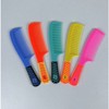 Portable plastic hair comb, axe comb, hair styling brush, L-shaped comb with handle / 휴대용 플라스틱 머리빗 도끼빗 헤어 머리카락 정리 브러쉬 손잡이 ㄱ자 빗