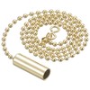 OHM Electric Switch Cord Chain Gold 50cm HS-L50N 00-7067 OHM
