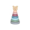 JaBaDaBaDo W7195 Stackable Teddy Silver