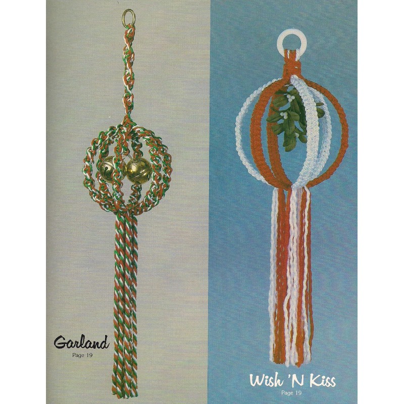 Macrame Elegance Joy Wall Decor & Wreath Patterns - Macrame