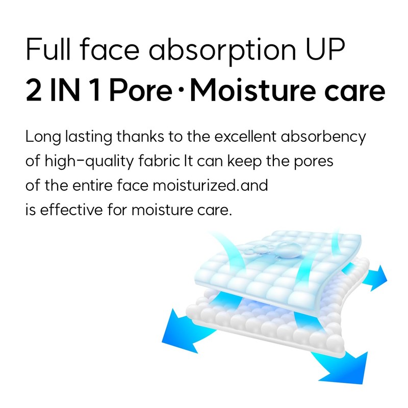 WELLDERMA Face Steam & Cooling Towel – Reusable 2-in-1 Warm