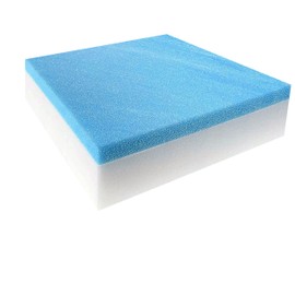 FoamTouch 3"x24"x24" Gel Memory Foam Bench Cushion Replacement Medium Firm (Seat Replacement, Upholstery Sheet, Upholstery Foam, Mattress, Sofa Cushion, Foam Rubber Padding, Couch)