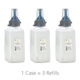 GOJO Invigorating Conditioning Shampoo and Body Wash, 1250 mL Refill for GOJO ADX-12 Dispenser (Pack of 3) - 8823-03