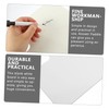 BIUDECO Handheld Double Sided Dry Erase Whiteboard Answer Paddle for