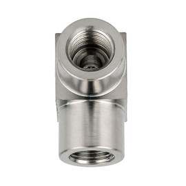 Closmos 304 Stainless Steel Pipe Fitting, Street Tee, Male Run Tee, 1/2"" NPT Male x 1/2"" NPT Female x 1/2"" NPT Female, 1 Pc, Pack of 1, DZST304-1