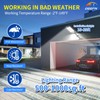 Deepn Solar Lights Outdoor for Outside, IP66 Waterproof Street Lights