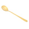 Gold Soup Spoon Polishing Process Rust Prevention Brass Table Spoon