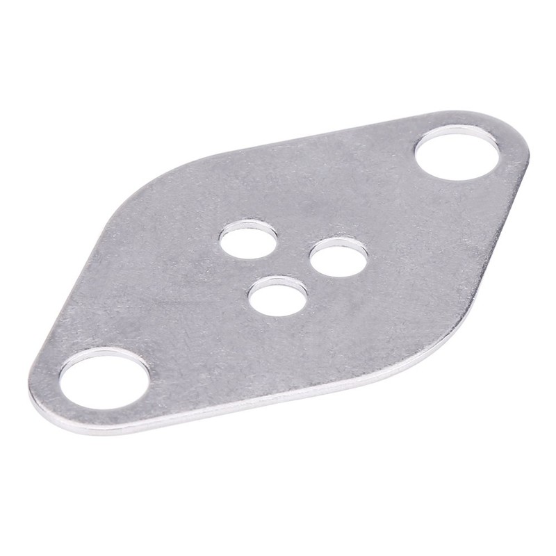 Qiilu EGR Valve Blanking Block Plate Gasket Set for Alfa