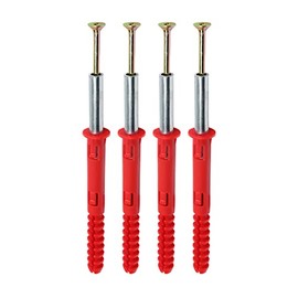 TIMCO Trade-Fixings Direct Corefix 5.0 x 100mm - Pack of 4 - Heavy Duty Dot and DAP Platerboard Wall Fixing