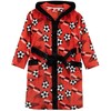 Harry Bear Boys Football Dressing Gown, red