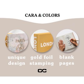 Decorative Books for Home - Shelf Decor Accents - Set of 3 - Modern Hardcover Book Stack - Matte Gold Coffee & Entry Table Decoration - Contemporary Display - Fashion Designer Dresser Aestethics