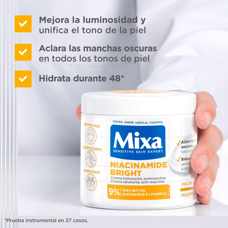 Mixa Niacinamide Bright Spot Moisturizer 400 ml
