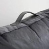 MENHIRY Grey Reading Pillow Back Rest Pillow with Arms, Pockets