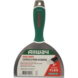 ALLWAY DSX6F-MX Special Edition Hispanic Heritage Soft Grip Flex Taping Knife with Hammer End, 6"