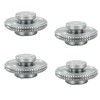 CAMPINGMOON 4pcs Cap for Camping Gas Fuel Canister with EN417