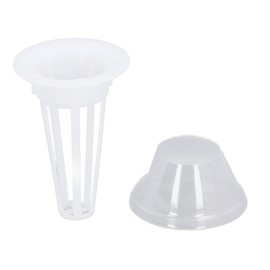 Hydroponic Pods Kit Soilless Grow Baskets Grow Domes Pod Labels Hydroponics Supplies for Indoor Garden Growing System Set 2