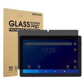 KONCOOL [1-Pack] All-new Fire Max 11 Tablet 2023 (Support Face ID & Fire Max 11 Stylus Pen) Privacy Screen Protector,HD Anti-Scratch Anti-Fingerprint 9H Hardness Anti Spy Tempered Glass (10.1 Inch)