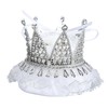 Crown Ring Box Luxurious Romantic Engagement Ring Box Portable Compact