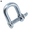6pc 8mm D-Shackle Towing U Loop Chandelry Bow Shackle Hoop