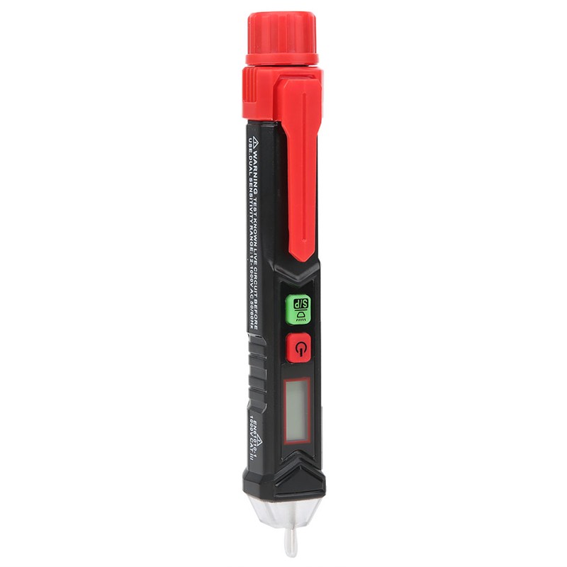 HT100P HandHeld NonContact Intelligent Test Pen Voltage Detector with Flashlight