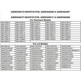 Washer Tub Bearing Seal Kit Compatible with LG Kenmore Models Washer,Replace MDS62058301 4280EN4001G 4280EN4001F